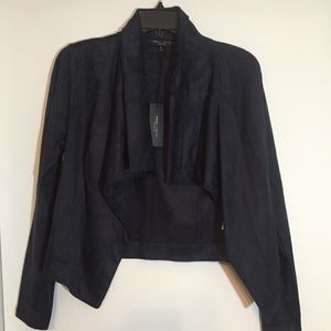 Navy Velvet Jacket